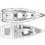 Book yachts online - sailboat - Delta 36 - Caraiva - rent
