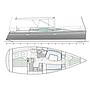 Book yachts online - sailboat - Wind 34 - Hagar - rent