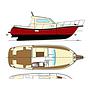 Book yachts online - motorboat - Damor 980 - Neja - rent