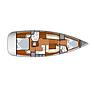 Book yachts online - sailboat - Sun Odyssey 42DS - ALEKA - rent