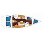 Book yachts online - sailboat - Cyclades 43.4 - Orion II - rent