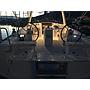 Book yachts online - sailboat - Oceanis 38.1 - Baby Dory AC shore power underwater light blue hull - rent