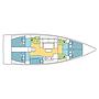 Book yachts online - sailboat - Dufour 460 Grand Large - Dotterel - rent