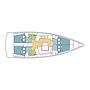 Book yachts online - sailboat - Oceanis 45 - Schubert - rent