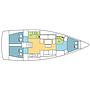 Book yachts online - sailboat - Dufour 412 Grand Large - Liberty - rent