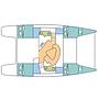 Book yachts online - catamaran - Lavezzi 40 - Kerylos 2 - rent
