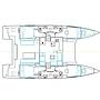 Book yachts online - catamaran - Nautitech 46 Fly - Santorin - rent