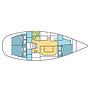 Book yachts online - sailboat - Harmony 38 - Djerba - rent