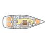Book yachts online - sailboat - Dufour 425 - Franca - rent