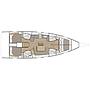 Book yachts online - sailboat - Oceanis 46.1 - Lena 1 - rent