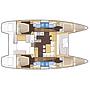 Book yachts online - catamaran - Lagoon 450 - Black Duck - rent