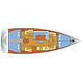 Book yachts online - sailboat - Dufour 460 Grand Large - Alila III - rent