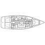 Book yachts online - sailboat - Bavaria 46 C - MH 19 - rent