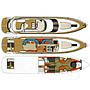 Book yachts online - motorboat - Fairline Squadron 58 - Vagabundo - rent