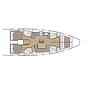 Book yachts online - sailboat - Oceanis 46.1 - Laila  - rent
