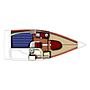 Book yachts online - sailboat - SUN 2500 - Pen Men - rent