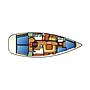 Book yachts online - sailboat - Sun Odyssey 43 - MAKARSKA II - rent