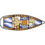 Book yachts online - sailboat - Bavaria Cruiser 37 - AURORA - rent