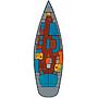 Book yachts online - sailboat - Bavaria Cruiser 51 - Aura - rent