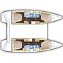 Book yachts online - catamaran - Lagoon 42 - Kingfisher - rent