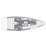 Book yachts online - sailboat - Oceanis 43 - Skyfall - Bow & Solar - rent