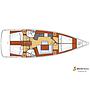 Book yachts online - sailboat - Oceanis 45 - Quantum - Bow & Solar - rent