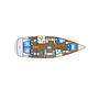Book yachts online - sailboat - Bavaria 46 - Esperanza - rent