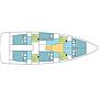 Book yachts online - sailboat - Sun Loft 47 - Pyrole - rent