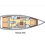 Book yachts online - sailboat - Hanse 455 - Piri Reis II - rent