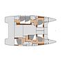 Book yachts online - catamaran - Saba 50 - ANNA ISABELLA - AC and generator - rent