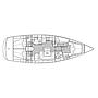 Book yachts online - sailboat - Bavaria 46 Cruiser-4 - Santa Cruz - rent