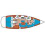 Book yachts online - sailboat - Oceanis 41.1 - KOS 41.5 - rent