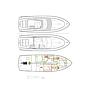 Book yachts online - motorboat - Cyrus 13.8 Flybridge - Punta I - rent