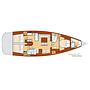 Book yachts online - sailboat - Oceanis 54 - Thidawaree - rent