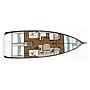 Book yachts online - sailboat - Sun Odyssey 490 - MAD KISS - rent