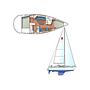 Book yachts online - sailboat - Catalina 350 - Leap Of Faith - rent