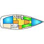 Book yachts online - sailboat - Dehler 29 - Yugo - rent