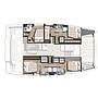 Book yachts online - catamaran - Bali 4.6 A/C - WM- Gen - Freezer - rent