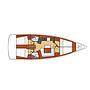 Book yachts online - sailboat - Oceanis 45 - Skylla - Standard line - rent