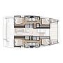 Book yachts online - catamaran - Bali 4.6 - Moderna - A/C, Generator, WM, Solar Panel, BBQ - rent
