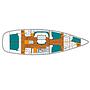 Book yachts online - sailboat - Beneteau 50 - Viktoria II - rent