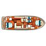 Book yachts online - motorboat - Linssen GS 40.0 AC - Telesto - rent