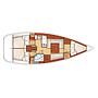 Book yachts online - sailboat - Oceanis 37 - MINA - rent