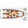 Book yachts online - sailboat - Oceanis 45 (4 cabs) - Soul - rent