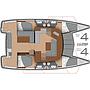 Book yachts online - catamaran - Lucia 40 - Merengue - rent