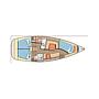 Book yachts online - sailboat - Elan 384 Impression - Sinje Sanje - rent