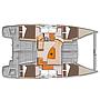 Book yachts online - catamaran - Lipari 41/4WC - EC- L41-14-CR - rent