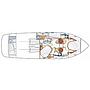 Book yachts online - motorboat - Azimut 46/SKIPPERED (skipper's fees not included) - EC- A46-02-G - rent