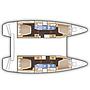 Book yachts online - catamaran - Lagoon 42 - LEGGIERO - rent
