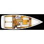 Book yachts online - sailboat - JEANNEAU SO 379 - BLUE VELVET 6a BI-3-5-14 - rent